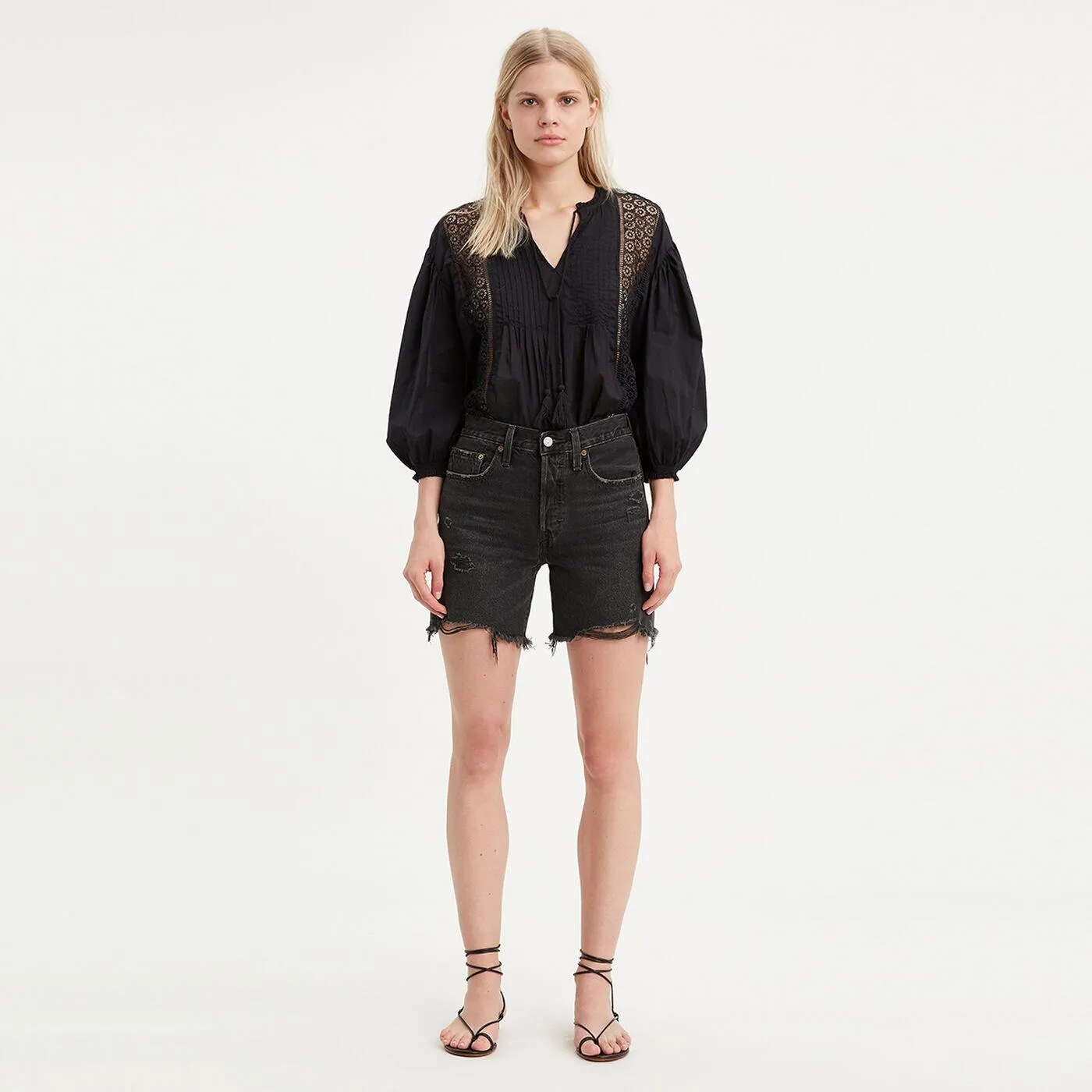 501 Mid-Thigh Short (Bee's Knees)