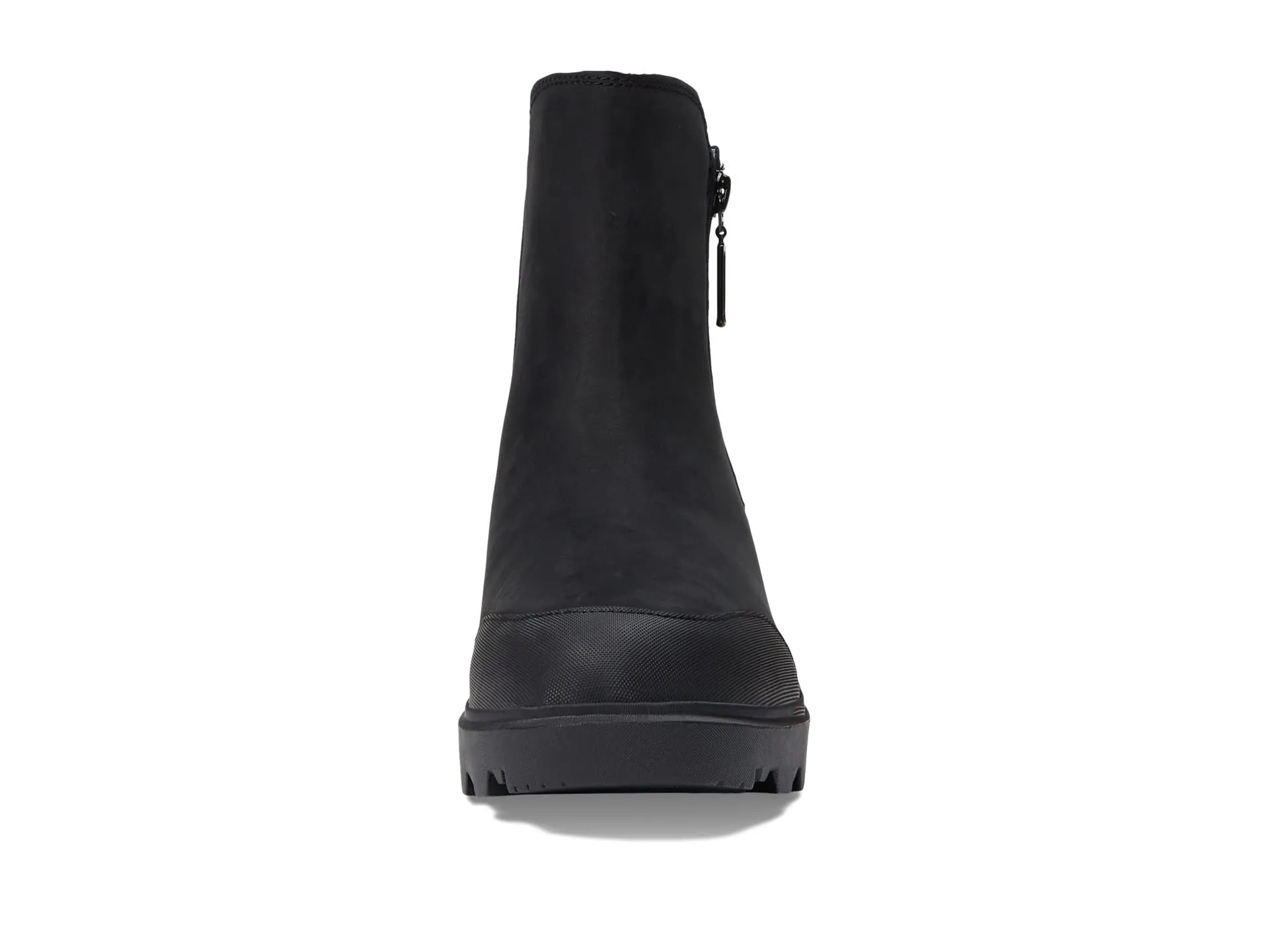 Bogs Holly Zip Leather Boots, black