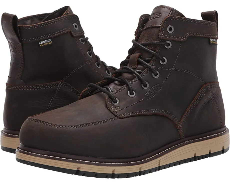Boots 6" San Jose Aluminum Toe WP KEEN Utility, brown