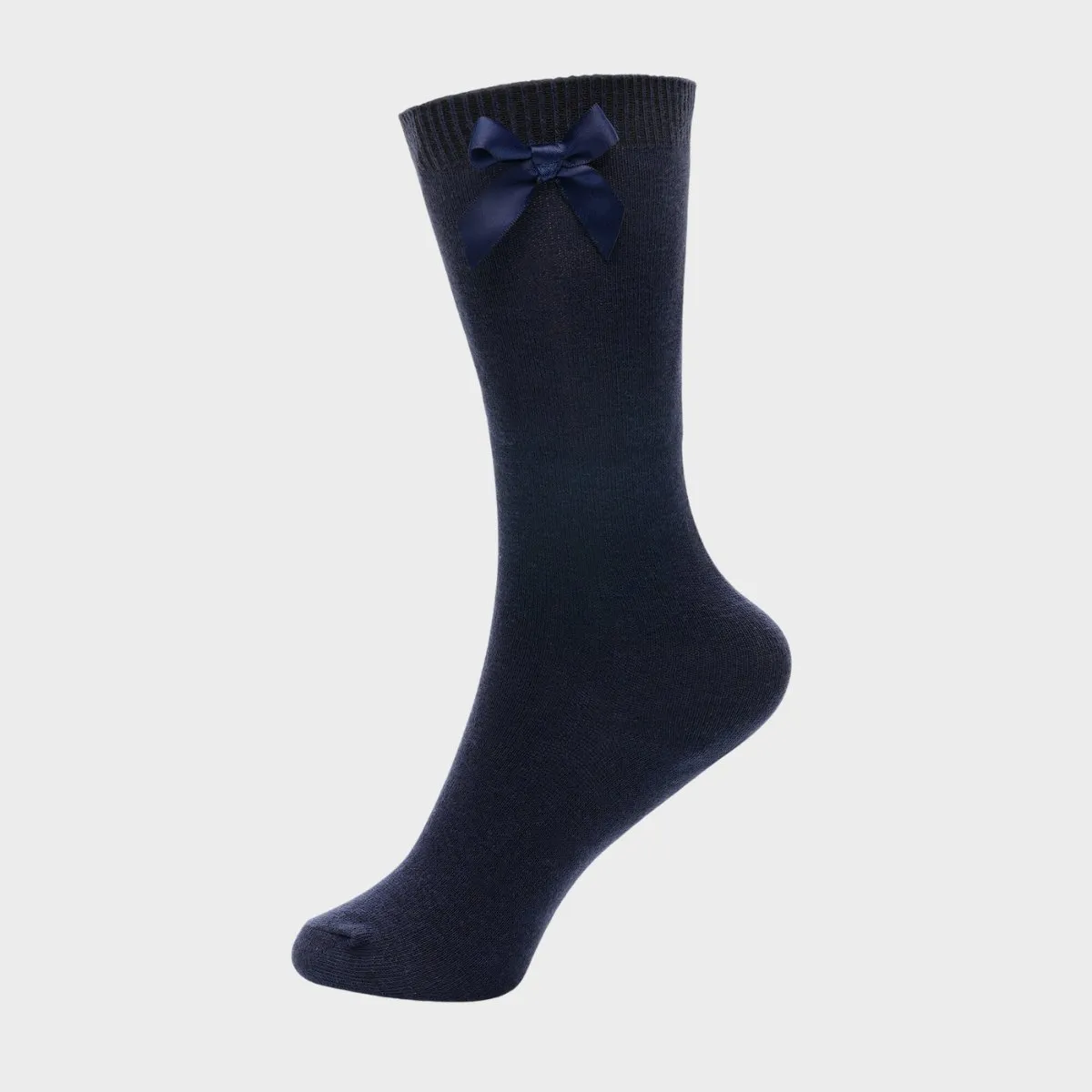 Girls Knee High Socks Navy