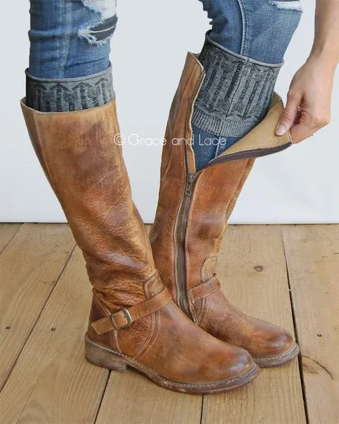 Grace & Lace Patterned Boot Cuffs