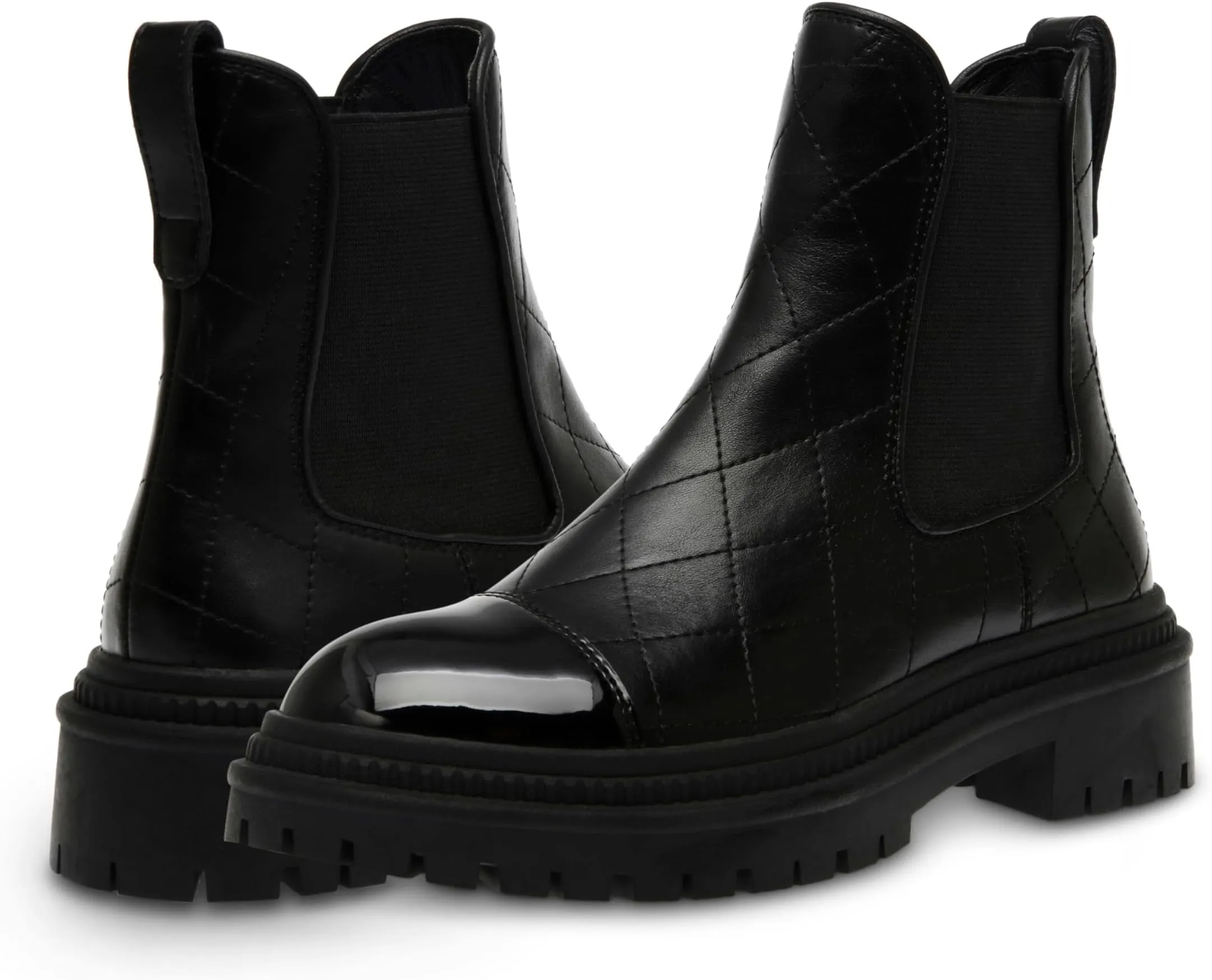 Mayslie Steve Madden Chelsea Boots Black Multi